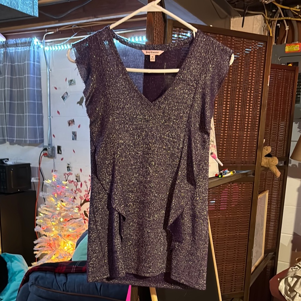 Juicy Couture Glittery Knit Top
